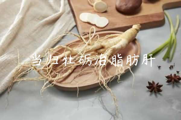 当归牡砺治脂肪肝