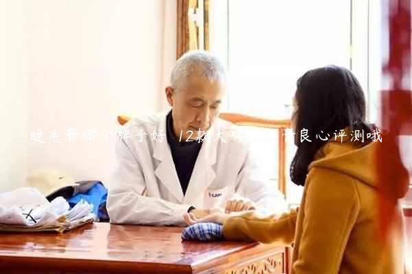 睫毛膏哪个牌子好  12款大牌睫毛膏良心评测哦