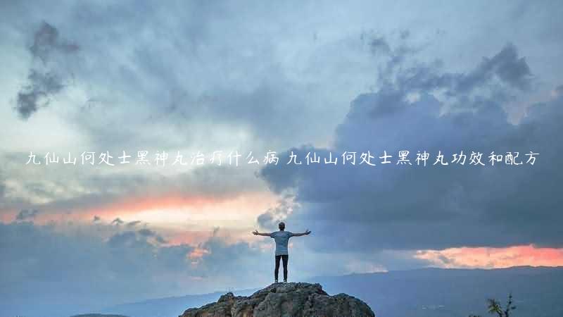 九仙山何处士黑神丸治疗什么病 九仙山何处士黑神丸功效和配方