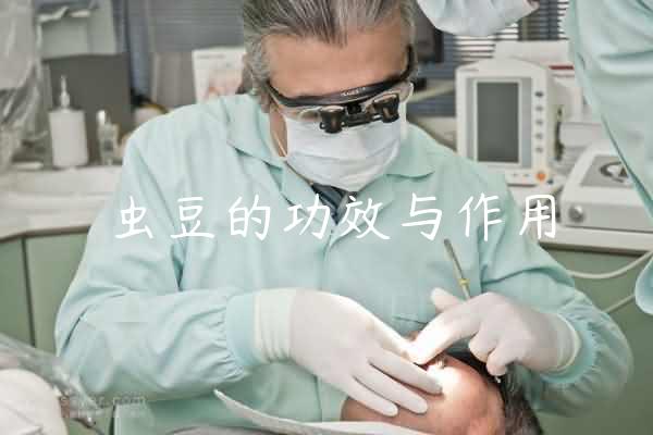 虫豆的功效与作用