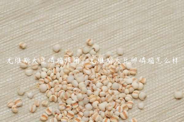 尤维斯大豆磷脂作用，尤维斯大豆卵磷脂怎么样