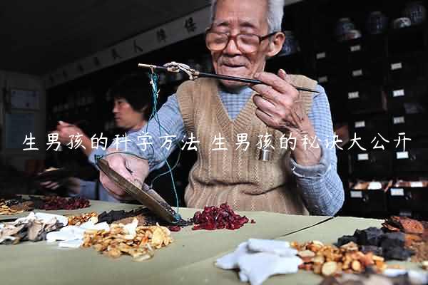 生男孩的科学方法 生男孩的秘诀大公开