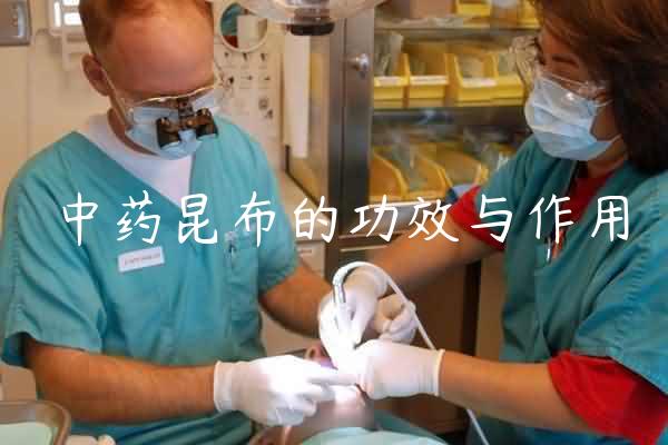 中药昆布的功效与作用