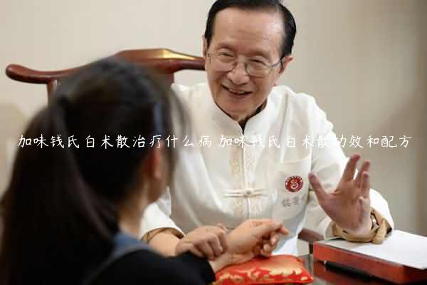 加味钱氏白术散治疗什么病 加味钱氏白术散功效和配方