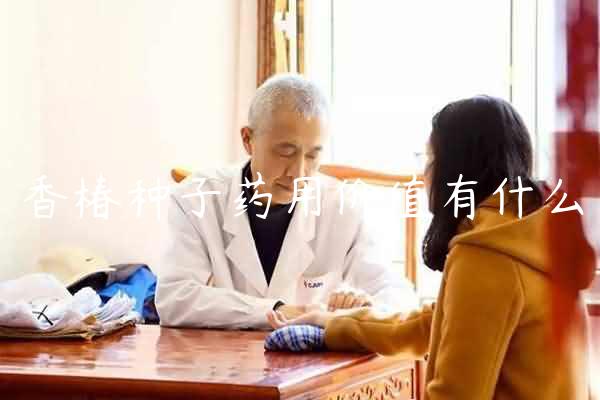 香椿种子药用价值有什么